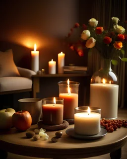 Create a Relaxing Ambiance with Quiet Room Candles and Roses