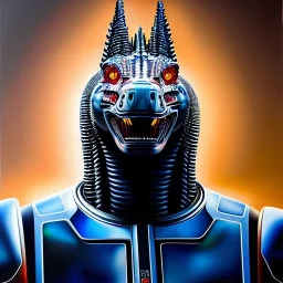 Ultra detailed fullbody Portrait in oil on canvas of a Mechagodzilla ,intense stare,extremely detailed digital painting, extremely detailed face,crystal clear Big eyes, mystical colors ,perfectly centered image, perfect composition, rim light, beautiful lighting,masterpiece,8k, stunning scene, raytracing, anatomically correct, in the style of robert e howard and Ken Kelley and Ohrai Noriyoshi and Simon Bisley and tomzj1