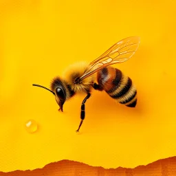 honey, bee, honeycomb, parchment, abstract background