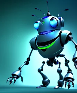 Robot bee, Pixar style