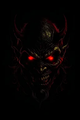 Devil at dark artwork