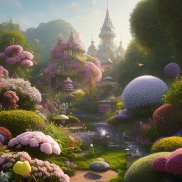 pixar style, volumetric summer garden environment and background, realistic painting of camera, looking excited, volumetric lighting, dramatic lighting, detailed digital painting, extreme dense and fine fur, anime, ornate, colour-washed colors, elegant, small minutiae, tiny features, particulars, centered, smooth, sharp focus, renderman gofur render, 8k, uhd, detailed eyes, realistic shaded volumetric lighting, sunlight caustics, backlight, centered camera view