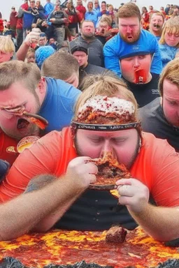 International LAVA EATING contest in Iceland