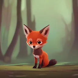 Little Fox is a small, cute red fox with big, round eyes and long, pointed ears. He lives in a purple nest in the forest and loves to go out and greet the animals he meets along the way. Little Fox is friendly, curious and helpful, and he likes to learn about the world around him.