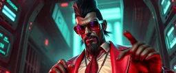airbrush 3d rendering, mafia cyberpunk pimp dr smick Vex is now officially in stasis. No experiments. No clones. No accidental galaxy-ending breakthroughs.