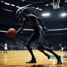 Xenomorph Basketball.