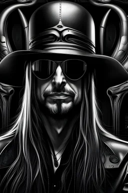 KID ROCK in Giger style