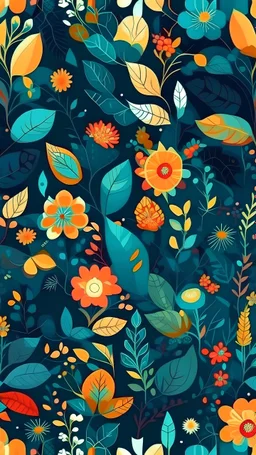 Great lifestyles, repeating patterns design, fabric art, flat illustration, Vector, 4K, Art station, digital print, highly detailed clean, vector image, photorealistic masterpiece, realistic flowers, flat background, isometric, bright vector, white background, 500 leaf, bright color, beautiful