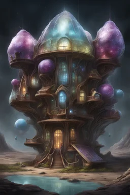 non-euclidian giant jewels mutant lifeform house