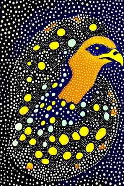 west coast eagles aboriginal dot painting guernsey