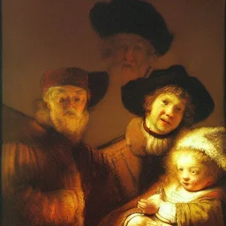 Rembrandt merry Christmas