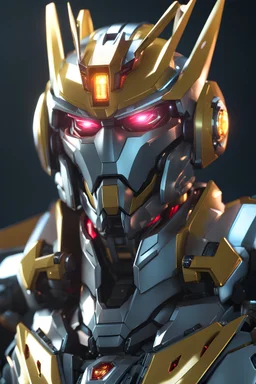 super robot with elements of Gundam, cool, gorgeous looks, anime, colorful outfit, highly detailed, sci-fi, futuristic, soft lighting, cinematic lightning, symmetrical, intricate, octane, bright color, 8k high definition, unreal engine 5, good pose, photo, sharp focus, ultra realistic, perfect anatomy, armor with glitter diamonds, jeweled skin, crystals, sapphires, ornate, white, translucent, silver