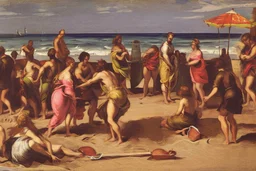 Beach party by tintoretto