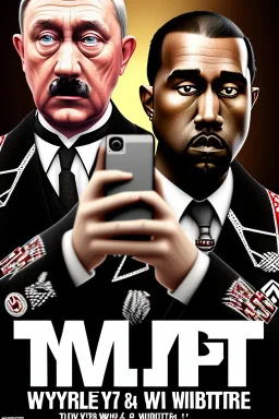 Hitler and Kanye West take a selfie together