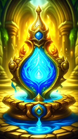 Design a hearthstone spell of holy water