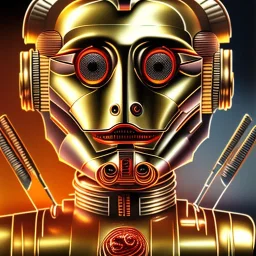 C3-po made of meat