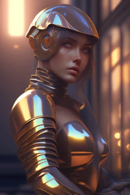 photorealistic, hyperdetailed painting, luminism, Bar lighting, complex, sad eyes, 4k resolution concept art, Artgerm, WLOP, Alphonse Mucha, 3d render, octane render, intricately detailed, cinematic, awesome full color, hand drawn, dark, gritty, cinematic, glorious soldier