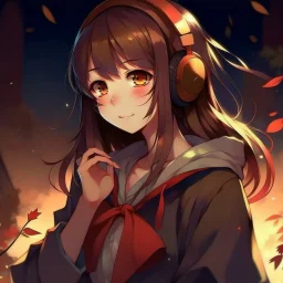 girl,anime,music,robin