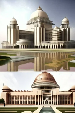 Architectural Designs similar to new parliament building of india