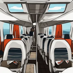 plane side stylized