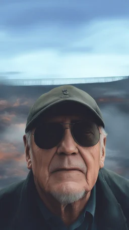 Bosch painting style, nightmare , a handsome mid age man ,great quality picture with cinematic scenes , heavy clouds in the background