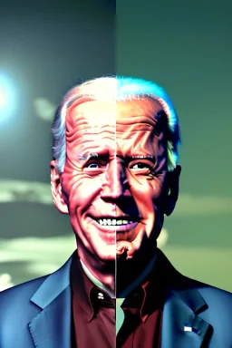 realistic image, joe biden zombie, night, walking twisted, waist up view, 80s, dark ambient, highly detailed, sky background, concept art, unreal engine 5, god rays, ray tracing, RTX, lumen lighting, ultra detail, volumetric lighting, 3d, finely drawn, high definition, high resolution.