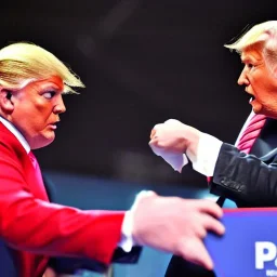 donald trump fighting