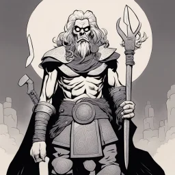 [mexican comics Head Lopper style by Andrew MacLean] The only one who could ever reach me Was the son of a preacher man The only boy who could ever teach me Was the son of a preacher man Yes, he was, he was, ooh, Lord knows, he was (yes, he was) How well I remember The look that was in his eyes