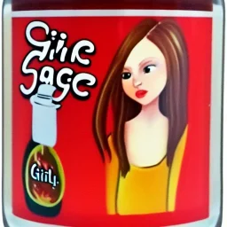 Girl in sauce