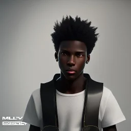 beautiful smooth realistic, black male, 12 y/o boy, long blond, extremely sharp detail, finely tuned detail, ultra high definition, 8k, unreal engine 5, ultra sharp focus, smile teeth, happy