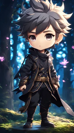 Chibi Man with beard and little hair in 8k solo leveling shadow artstyle, tree them, in the style of fairy academia, hard-edge style, agfa vista, dynamic pose, oshare kei, hurufiyya, rtx , neon lights, intricate details, highly detailed, high details, detailed portrait, masterpiece,ultra detailed, ultra quality