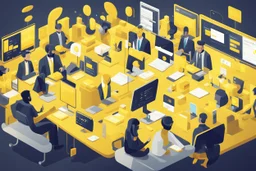 Market Participants and Trading Platforms yellow style