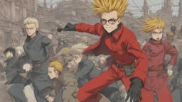 The Vash Stampede in the blood