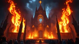 Burning Cathedral