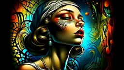 Graffiti Art. Wallpaper.