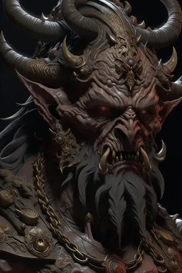 demon zeus , trending on artstation, sharp focus, studio photo, intricate details, highly detailed, by greg rutkowski