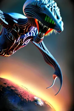 alien, cosmic, conflict, 8k, finely detailed, photo realistic.