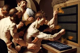 crypto mining by Caravaggio