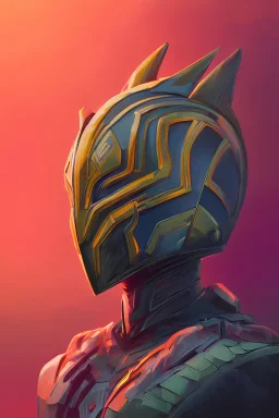 suit of wakanda helmet queen armor king tribal afrika color joy global illumination ray tracing hdr fanart arstation concept art, matte, by anton fadeev by beeple and thomas kinkade 4 k, trending on artstation