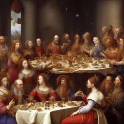 "The Brunch Club" by Da Vinci.