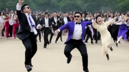 Strictly Come Dancing: the PSY - GANGNAM STYLE(강남스타일) M/V air riding edition