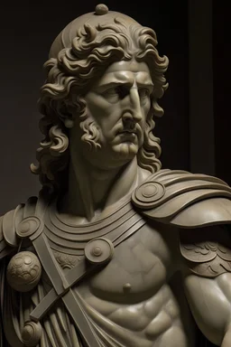 Alexander the Great as troy commander