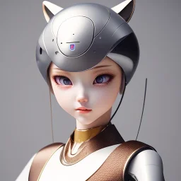 beautiful smooth realistic Japanese robot cat girl figure, extremely sharp detail, finely tuned detail, ultra high definition, 8 k, unreal engine 5, ultra sharp focus, accurate wings, in flying mode centered.