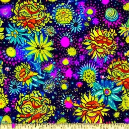 exploding galactic flowers epic psychedelic