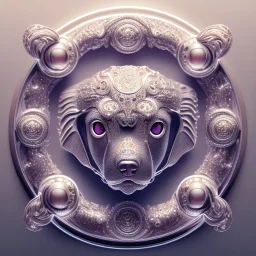 3d cute puppies, beautiful rich, detailed yin and yang symbol, shiny, intricate, gorgeous, ultrafine detail, hyperrealism, trending , sharp focus, intricate details, highly detailed, glowing, glitter, complementary colours