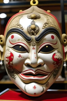 Japan mask mytholgical