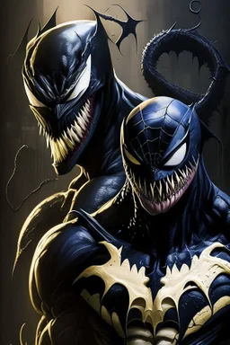 Venom and batman