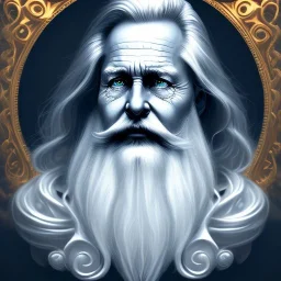 White bearded wizard