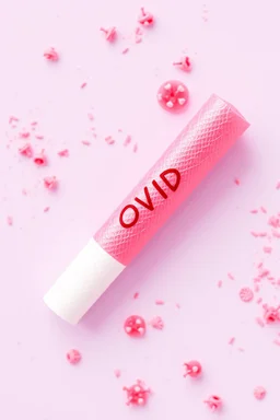 tampon rouge marqué "COVID"