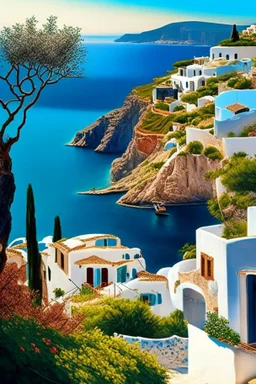 Greece landscape